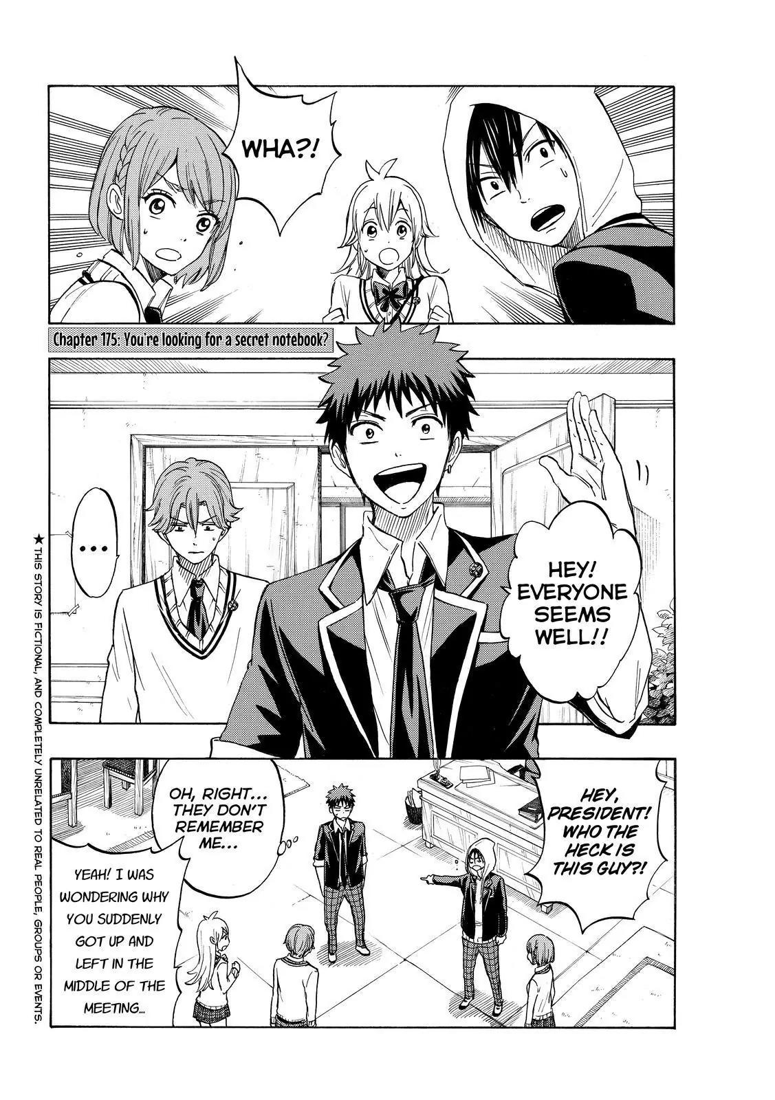 Yamada-kun to 7-nin no Majo Chapter 175 page 2 - Chapter 175: You're Looking For A Secret Notebook?