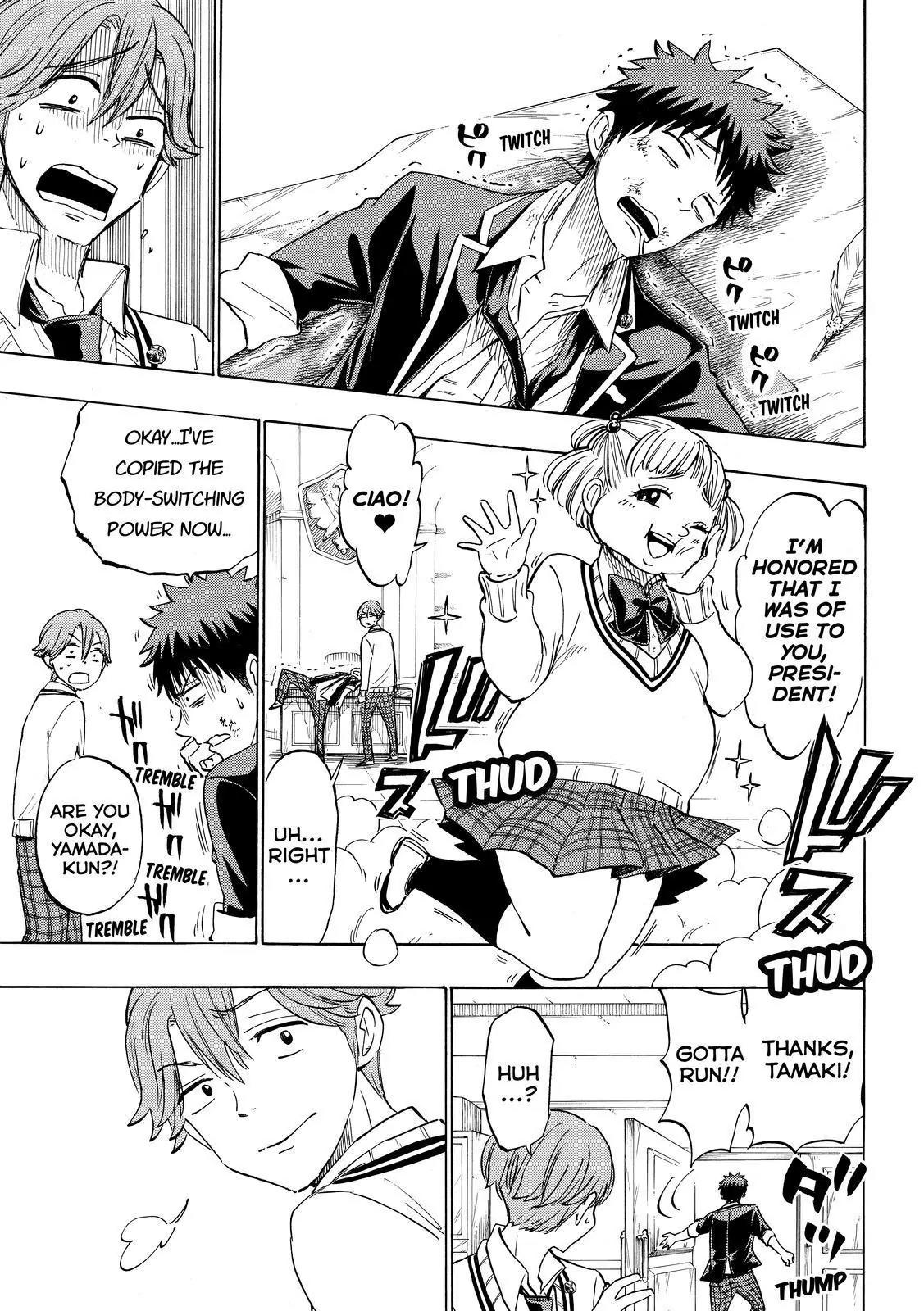 Yamada-kun to 7-nin no Majo Chapter 177 page 9 - Chapter 177 : She's a High School Girl, Y'know?!