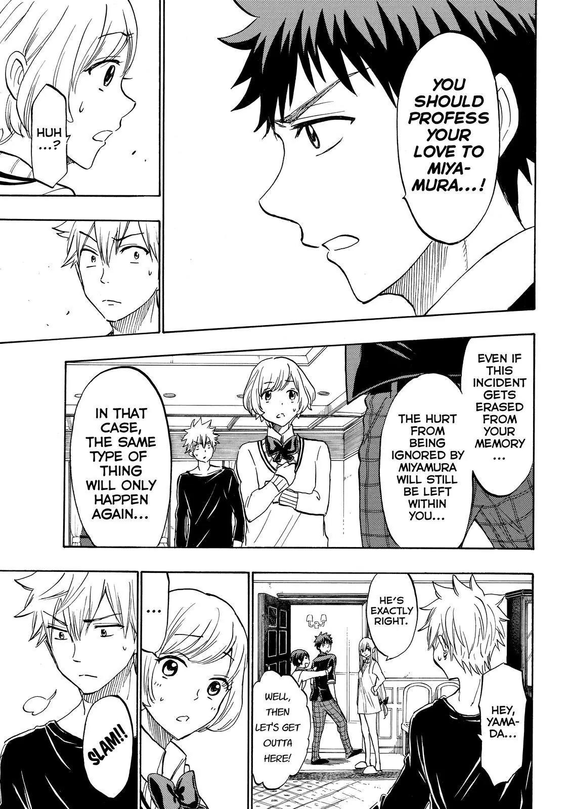 Yamada-kun to 7-nin no Majo Chapter 179 page 11 - Chapter 179: Trembling Cause I Can't Talk To You.