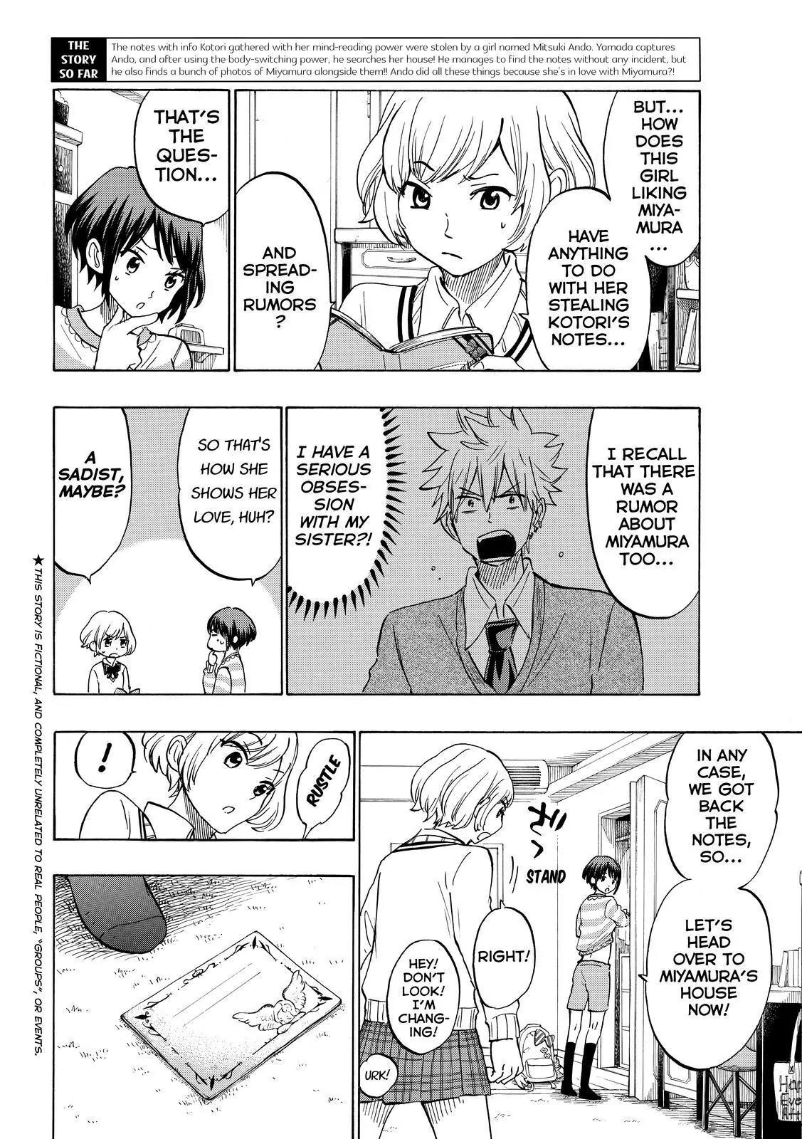 Yamada-kun to 7-nin no Majo Chapter 179 page 2 - Chapter 179: Trembling Cause I Can't Talk To You.