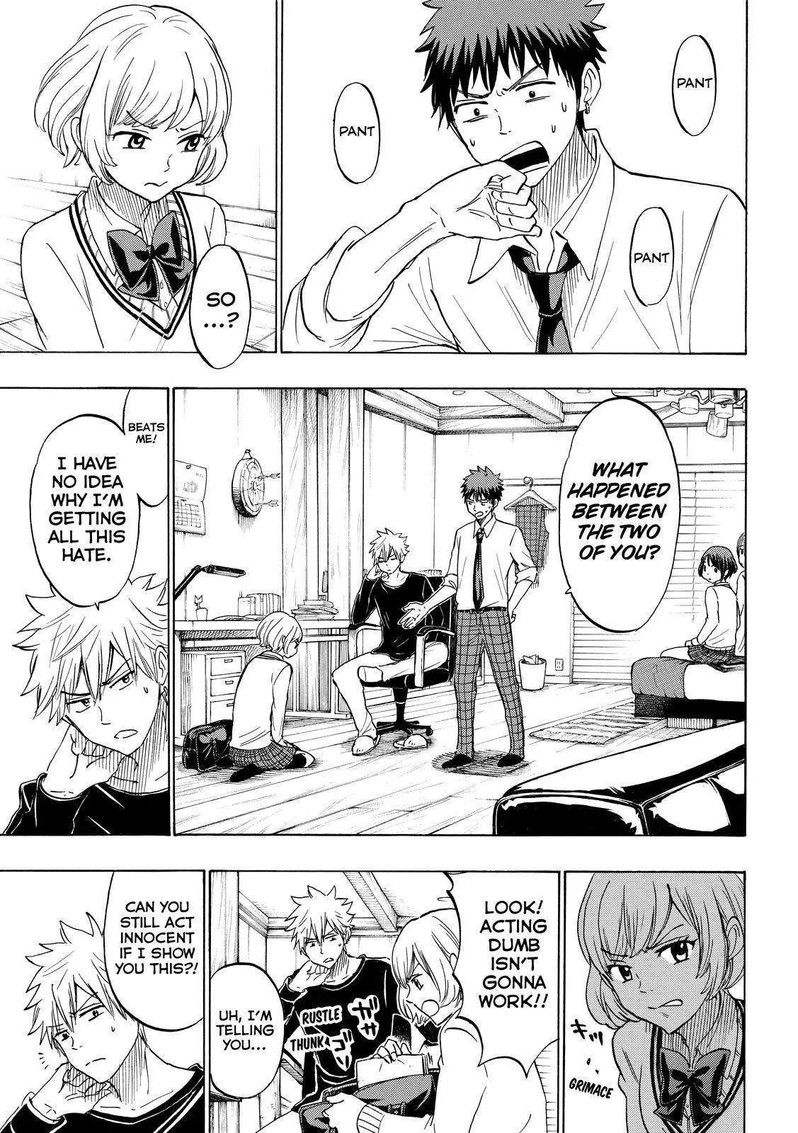 Yamada-kun to 7-nin no Majo Chapter 179 page 5 - Chapter 179: Trembling Cause I Can't Talk To You.