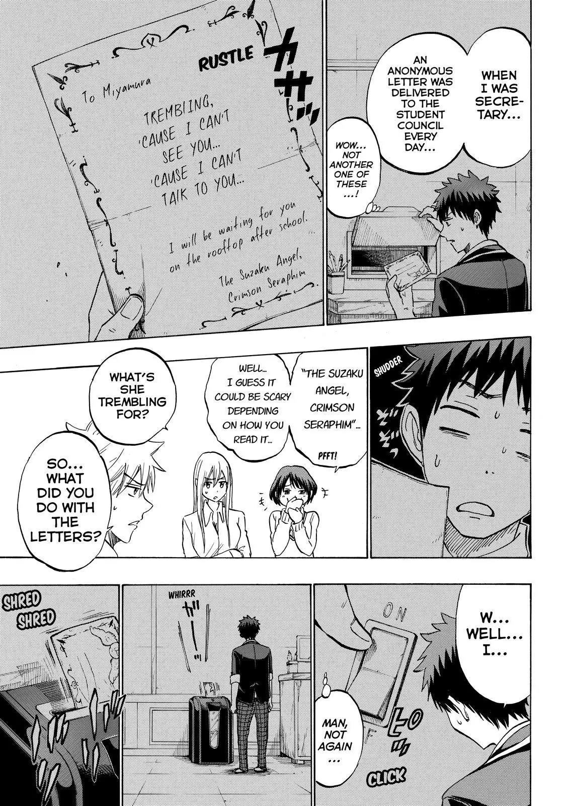 Yamada-kun to 7-nin no Majo Chapter 179 page 7 - Chapter 179: Trembling Cause I Can't Talk To You.