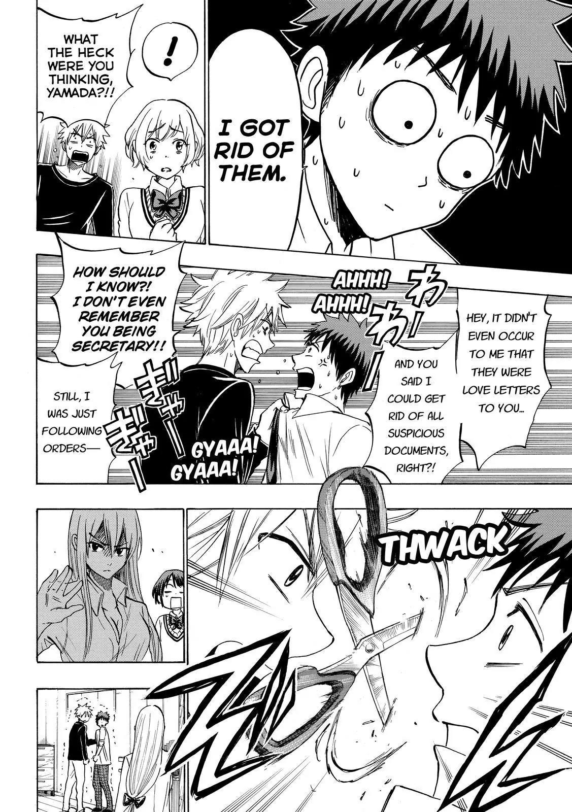 Yamada-kun to 7-nin no Majo Chapter 179 page 8 - Chapter 179: Trembling Cause I Can't Talk To You.