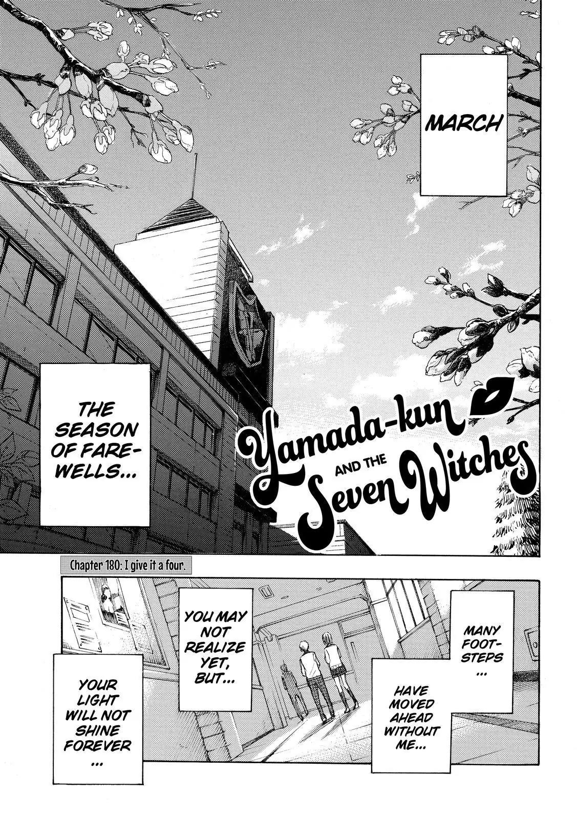 Yamada-kun to 7-nin no Majo Chapter 180 page 2 - Chapter 180: I Give It A Four.