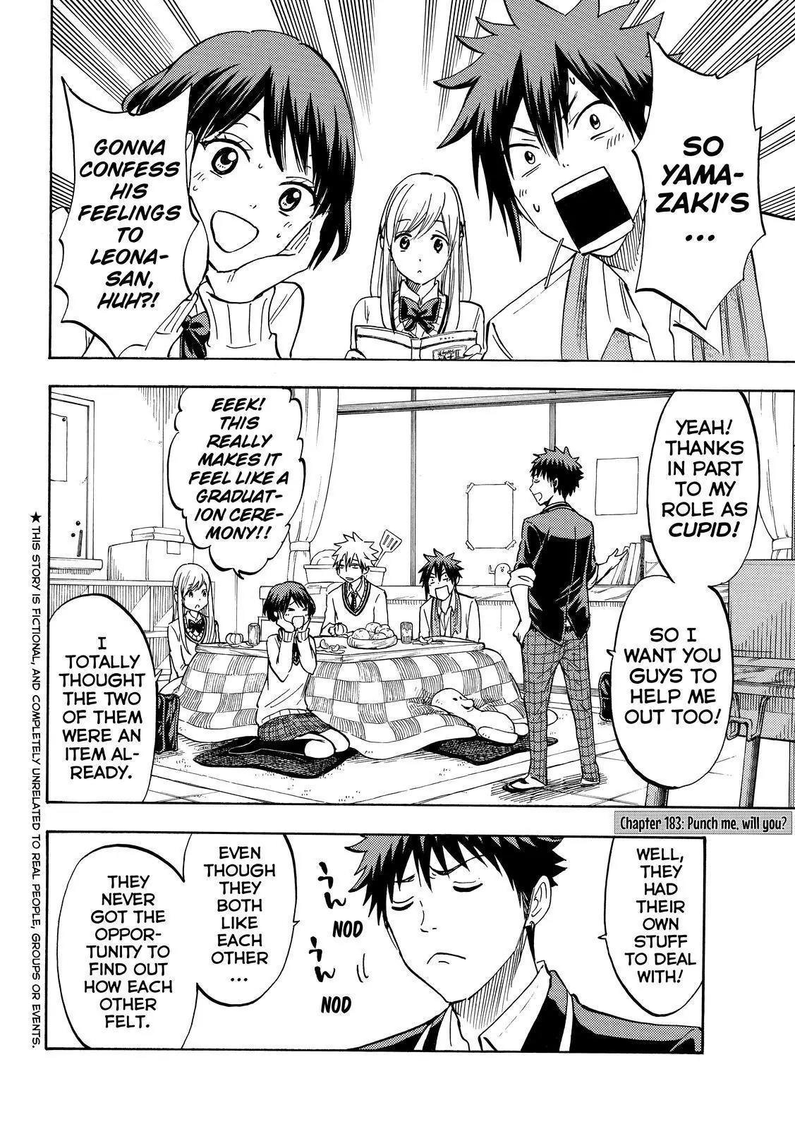 Yamada-kun to 7-nin no Majo Chapter 183 page 2 - Chapter 183 : Punch Me Will You?