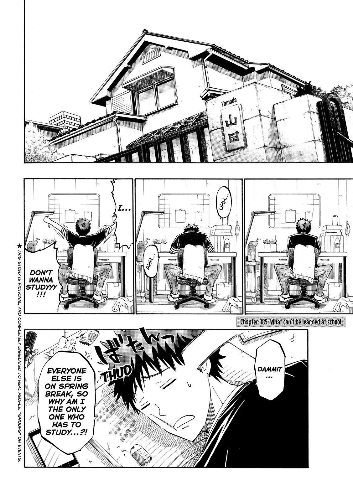 Yamada-kun to 7-nin no Majo Chapter 185 page 2 - Chapter 185: What Can't Be Learned At School