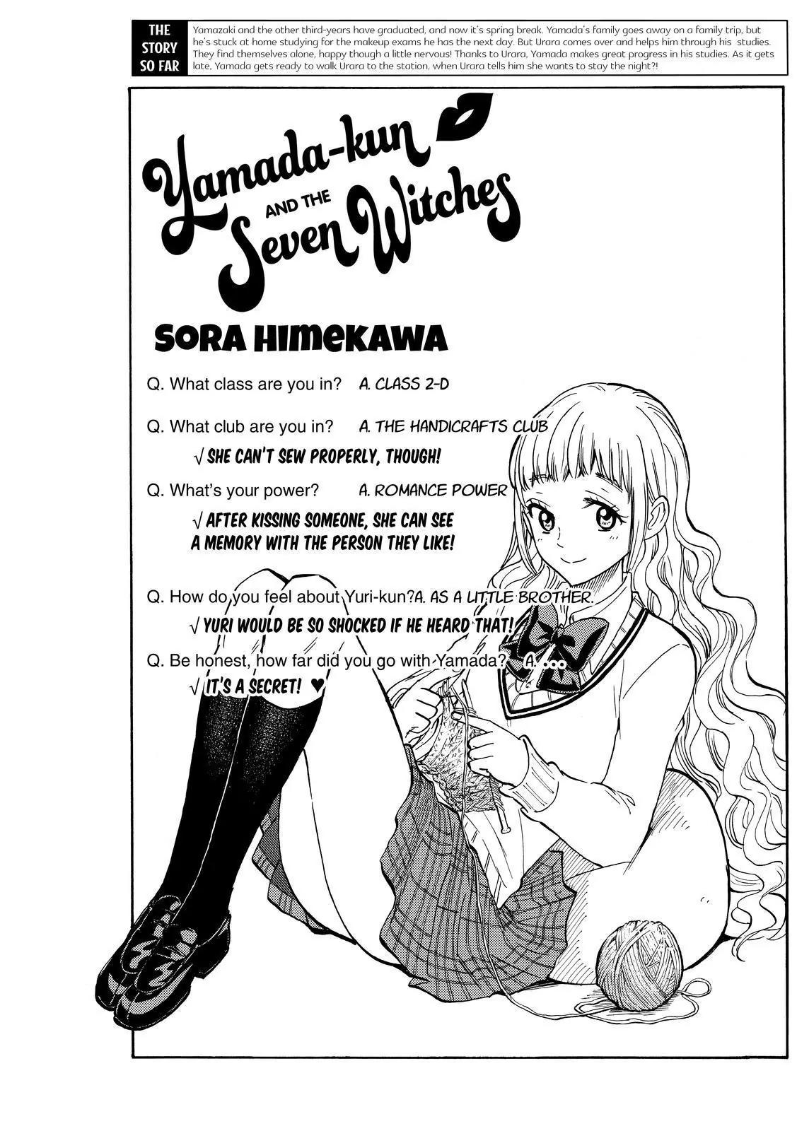 Yamada-kun to 7-nin no Majo Chapter 186 page 1 - Chapter 186 : Are you gonna come in too?