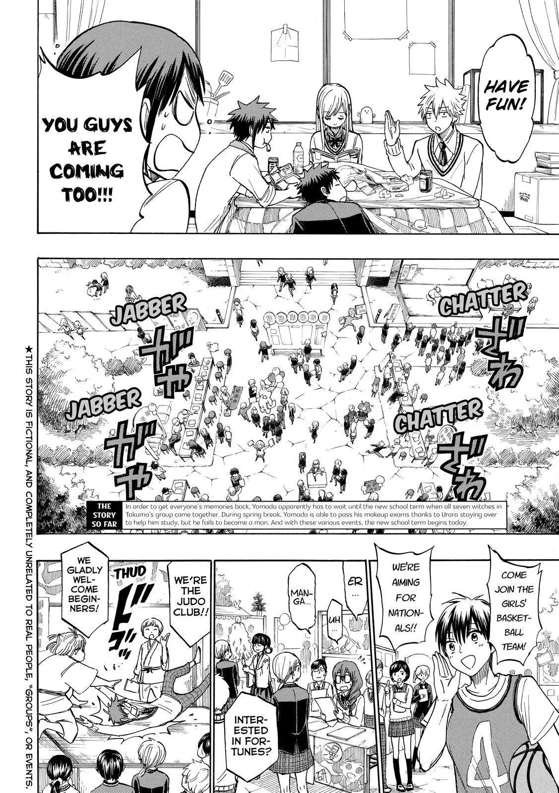 Yamada-kun to 7-nin no Majo Chapter 187 page 2 - Chapter 187: To Our Brand Spanking New Poetry Club!