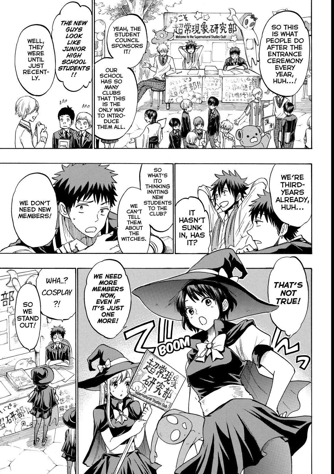 Yamada-kun to 7-nin no Majo Chapter 187 page 3 - Chapter 187: To Our Brand Spanking New Poetry Club!