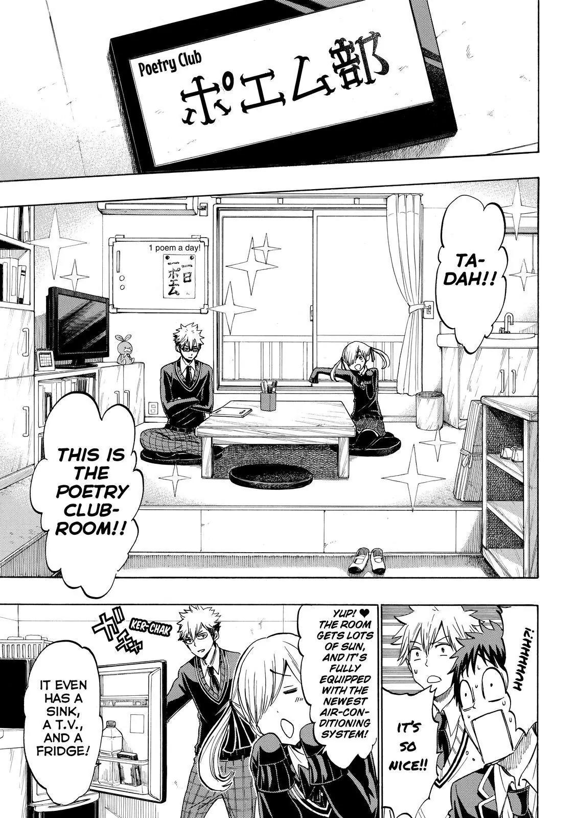 Yamada-kun to 7-nin no Majo Chapter 187 page 9 - Chapter 187: To Our Brand Spanking New Poetry Club!