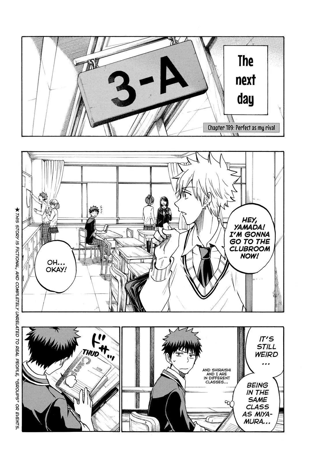 Yamada-kun to 7-nin no Majo Chapter 189 page 2 - Chapter 189: Perfect As My Rival