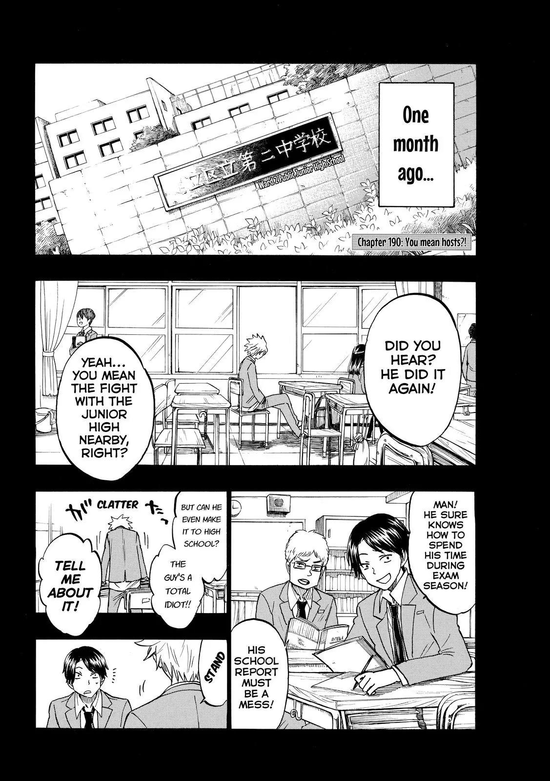 Yamada-kun to 7-nin no Majo Chapter 190 page 2 - Chapter 190: You Mean Hosts?!