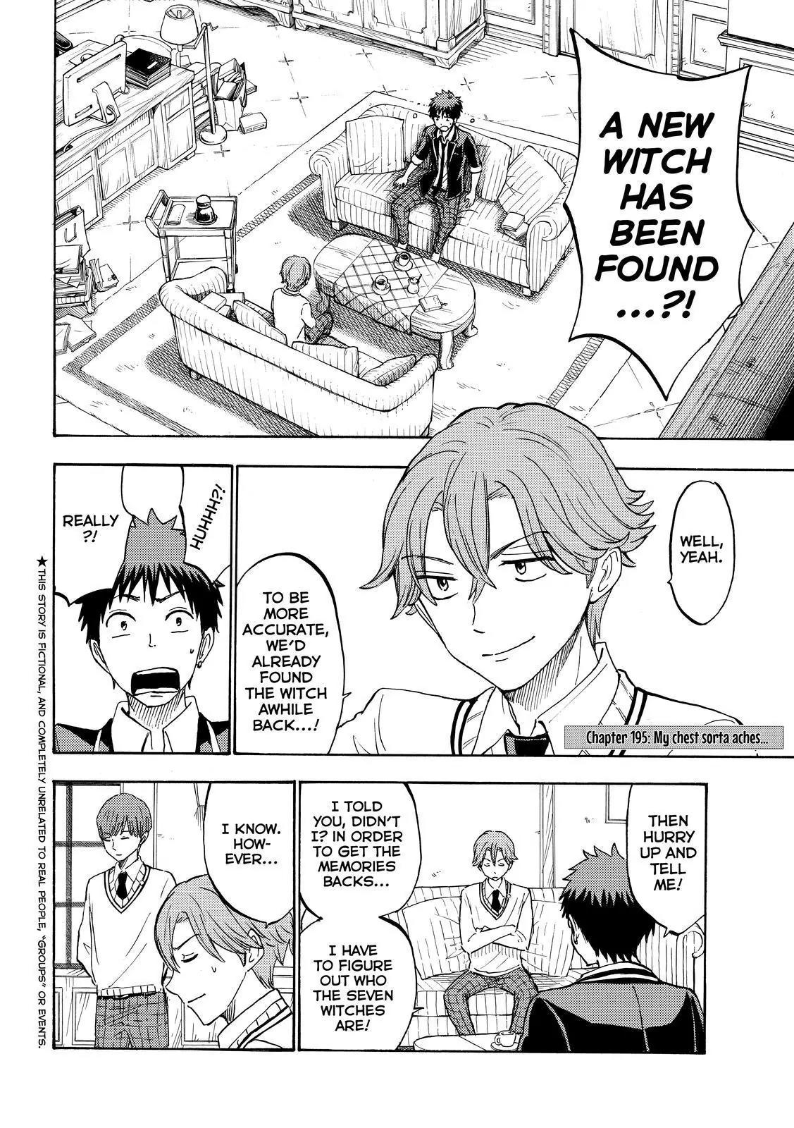 Yamada-kun to 7-nin no Majo Chapter 195 page 2 - Chapter 195: My Chest Sorta Aches...