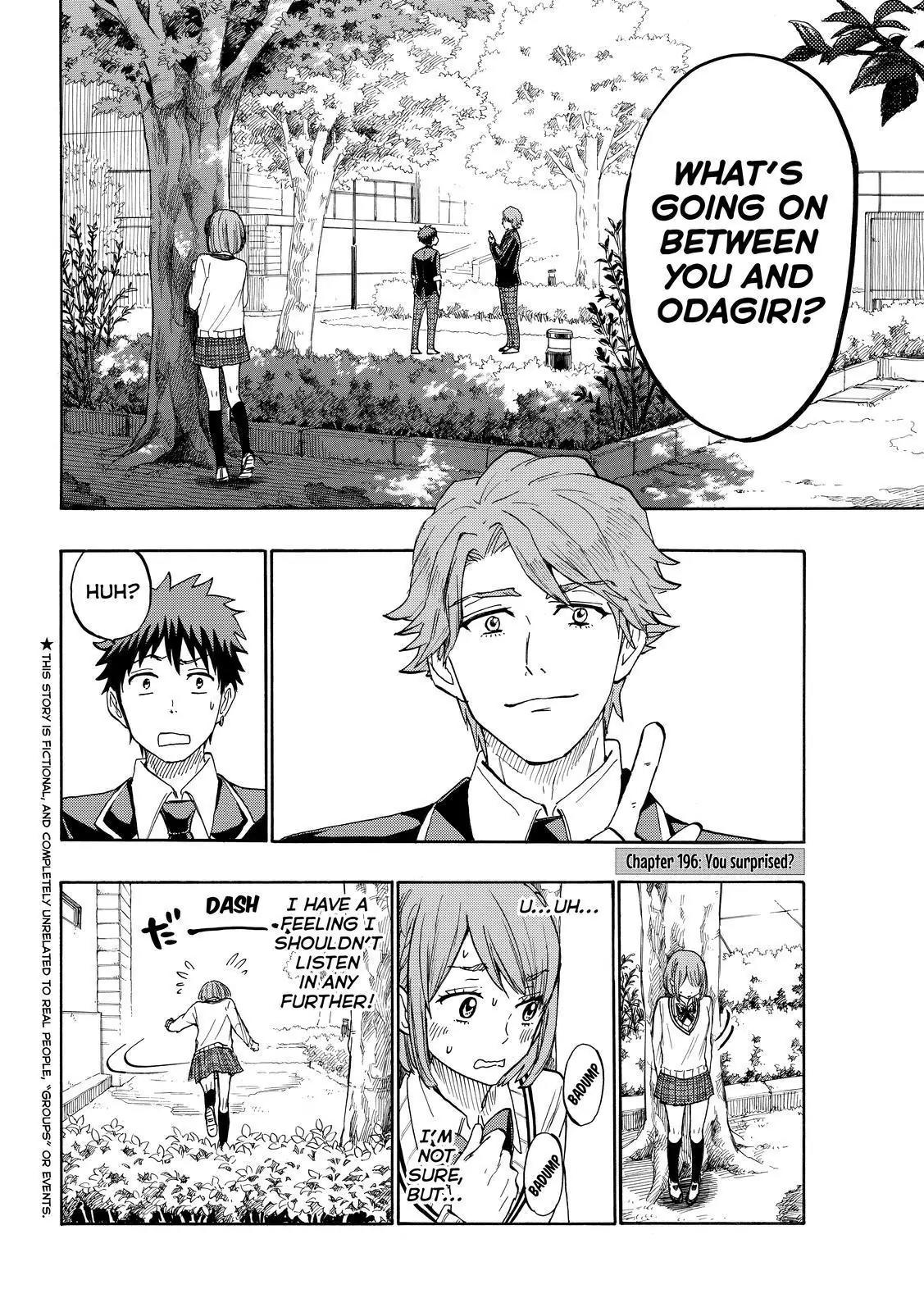 Yamada-kun to 7-nin no Majo Chapter 196 page 2 - Chapter 196: You Surprised?