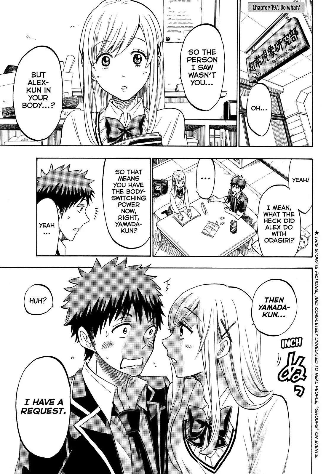 Yamada-kun to 7-nin no Majo Chapter 197 page 1 - Chapter 197: Do What?