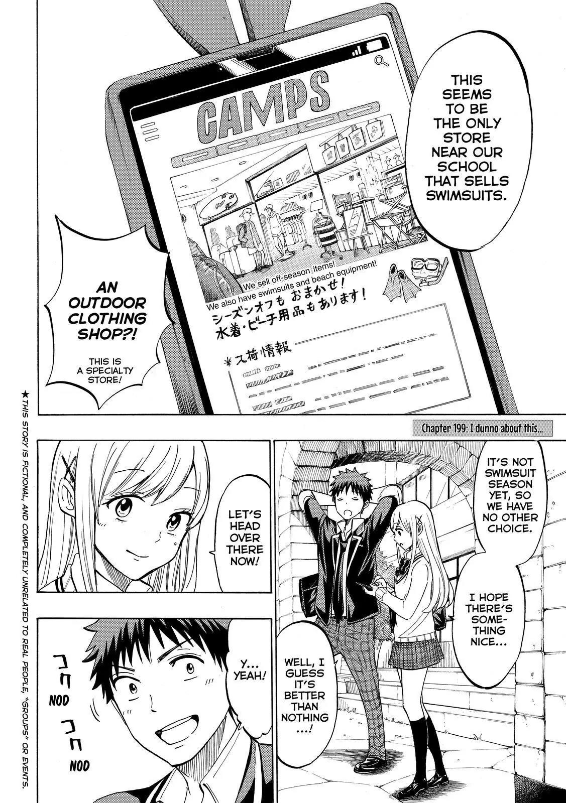 Yamada-kun to 7-nin no Majo Chapter 199 page 2 - Chapter 199: I Dunno Know About This...