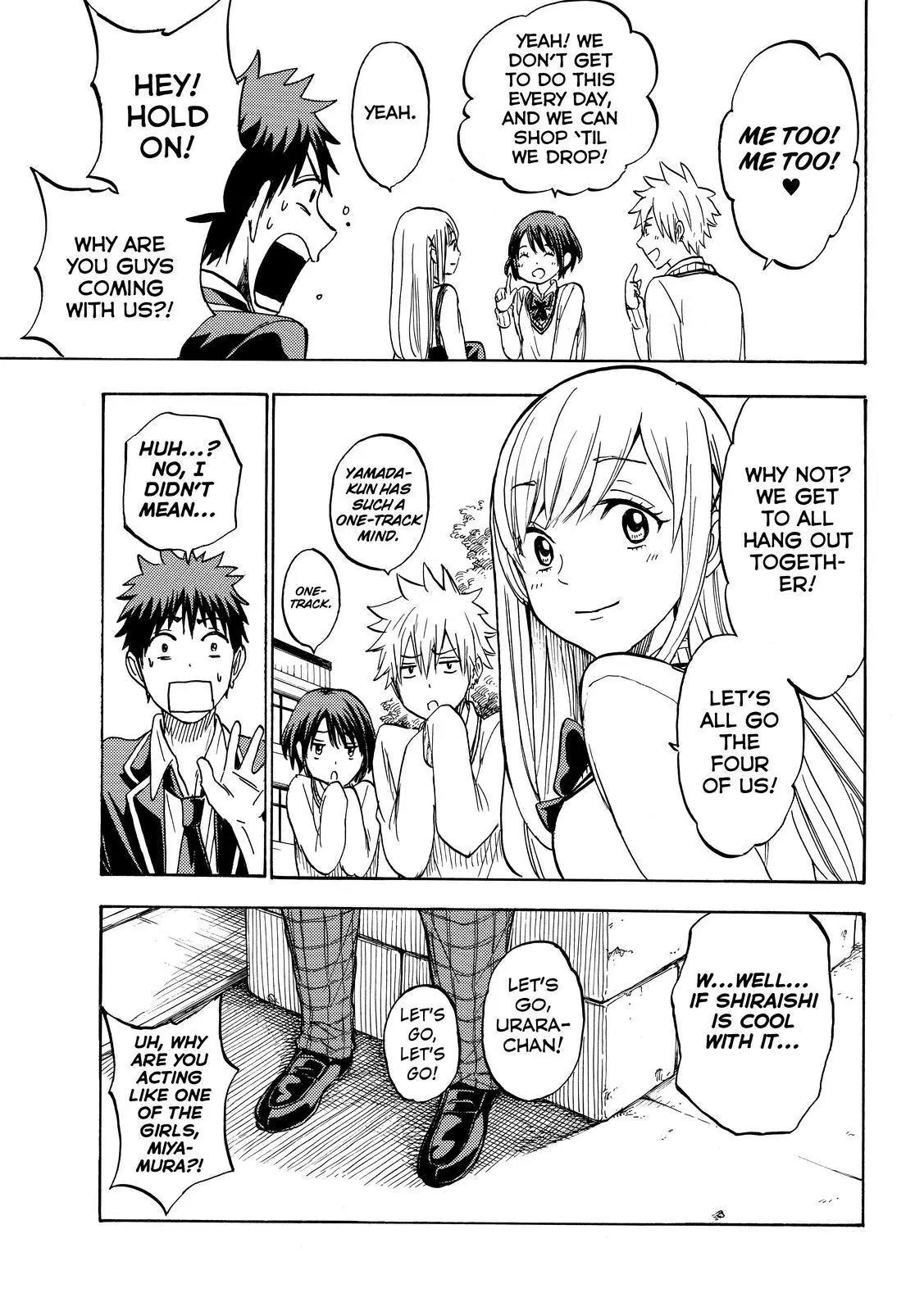 Yamada-kun to 7-nin no Majo Chapter 199 page 5 - Chapter 199: I Dunno Know About This...