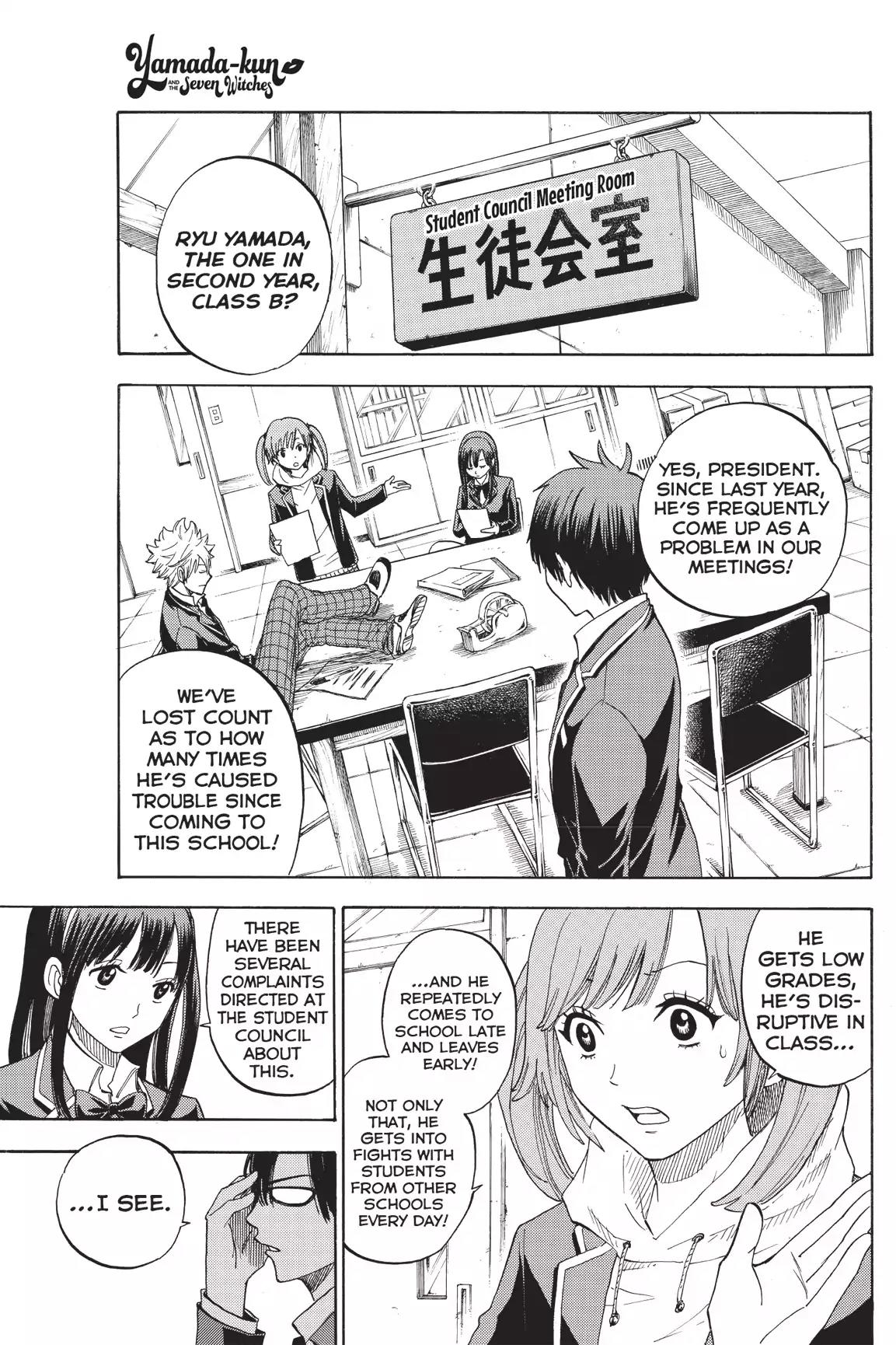 Yamada-kun to 7-nin no Majo Chapter 2 page 1 - Chapter 2 : Lemme See Too, Man