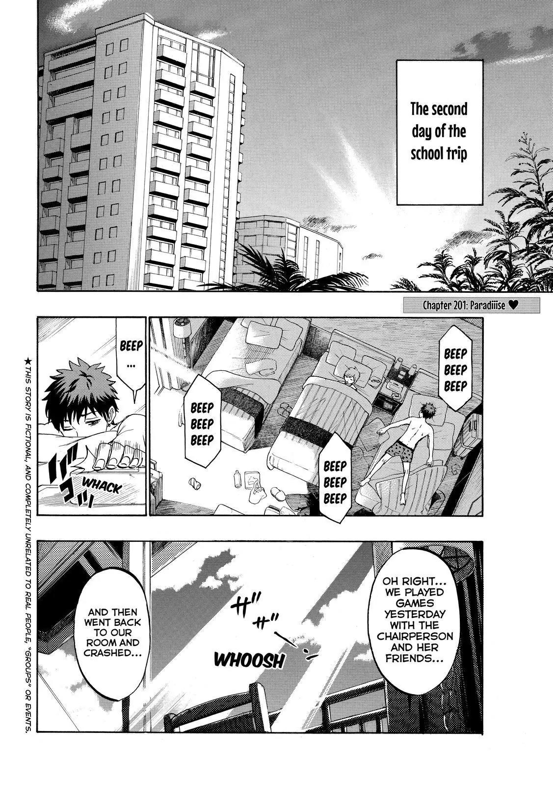 Yamada-kun to 7-nin no Majo Chapter 201 page 2 - Chapter 201: Paradiiise