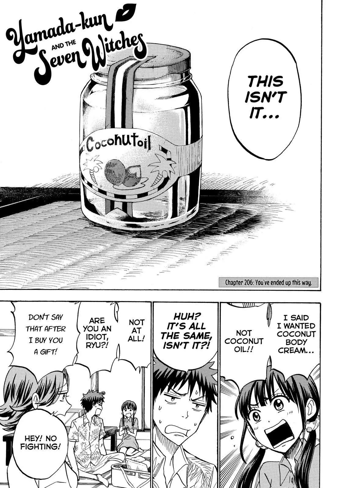 Yamada-kun to 7-nin no Majo Chapter 206 page 1 - Chapter 206: You've Ended Up This Way