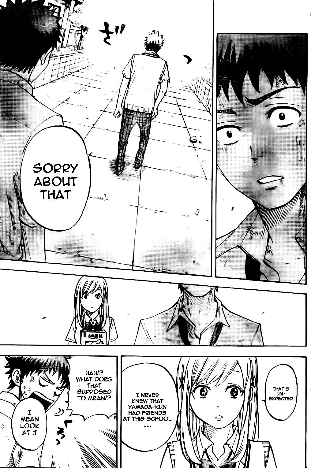 Yamada-kun to 7-nin no Majo Chapter 21 page 19 - Chapter 21 : That Hurt