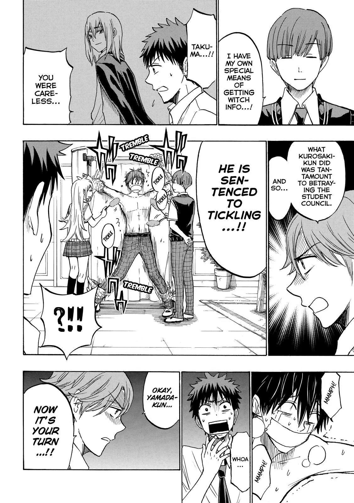 Yamada-kun to 7-nin no Majo Chapter 214 page 6 - Chapter 214 : Sentenced to tickling...!!