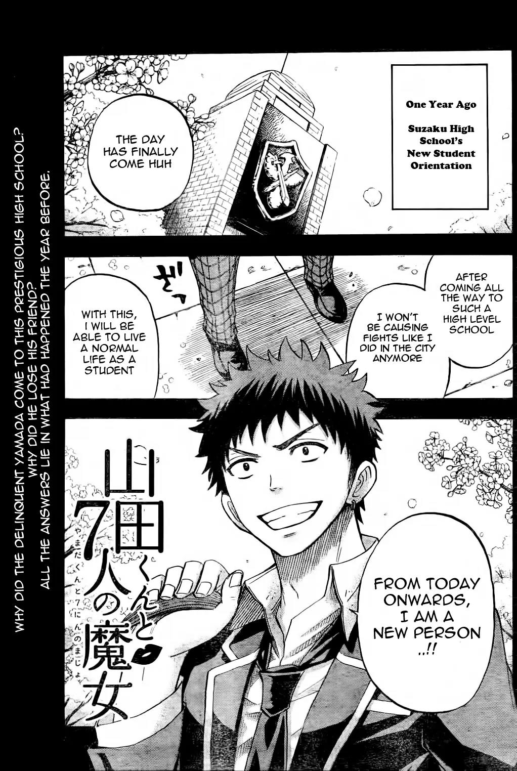 Yamada-kun to 7-nin no Majo Chapter 22 page 1 - Chapter 22 : What a Disaster