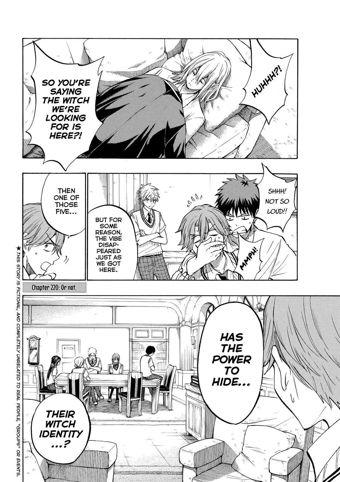 Yamada-kun to 7-nin no Majo Chapter 220 page 2 - Chapter 220 : Or not