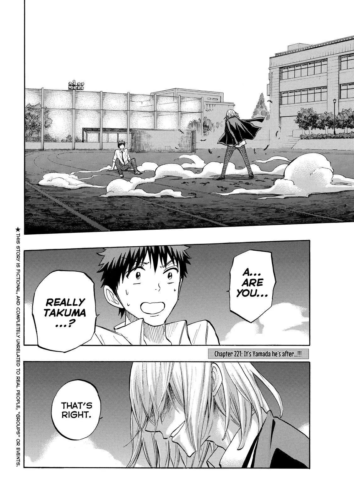 Yamada-kun to 7-nin no Majo Chapter 221 page 2 - Chapter 221: It's Yamada He's After...!