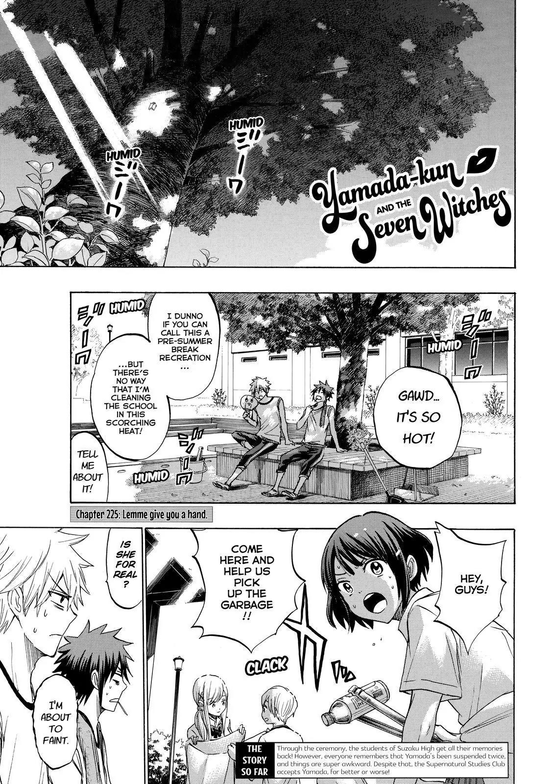 Yamada-kun to 7-nin no Majo Chapter 225 page 1 - Chapter 225: Lemme Give You A Hand