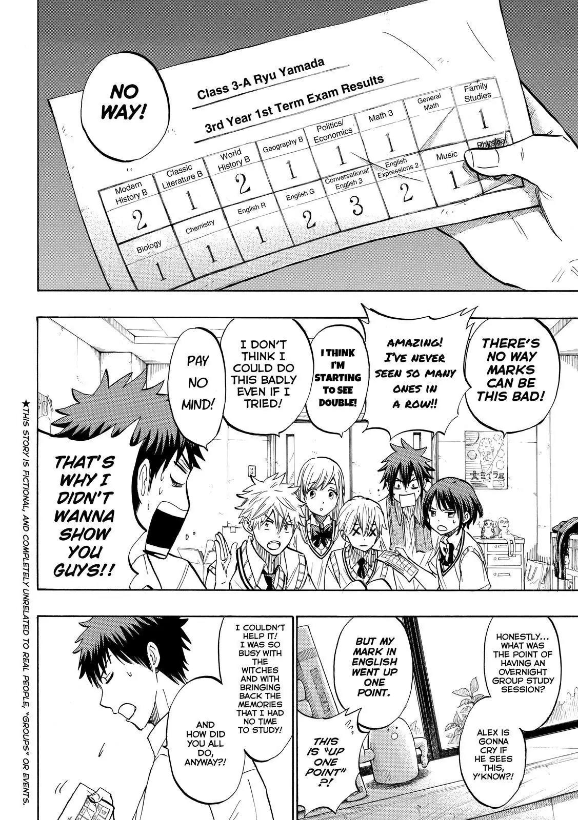 Yamada-kun to 7-nin no Majo Chapter 226 page 2 - Chapter 226: "Grade Point Average"?