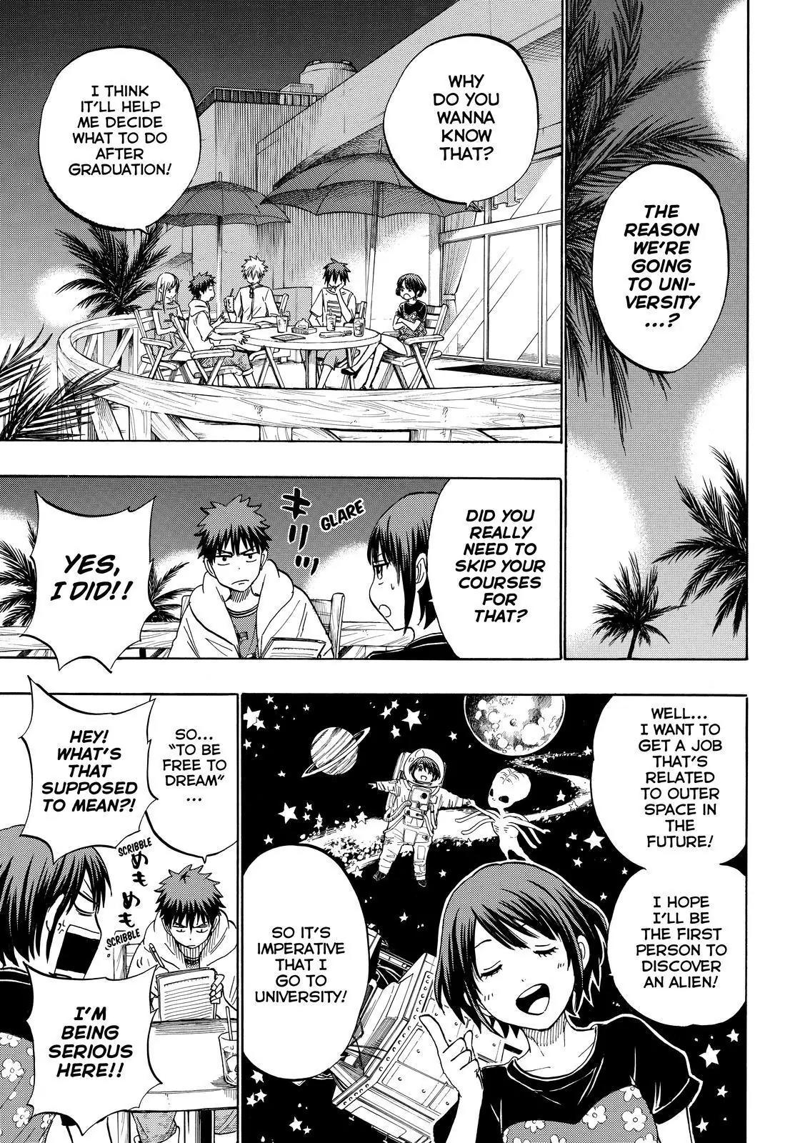 Yamada-kun to 7-nin no Majo Chapter 228 page 7 - Chapter 228: To Be Young!