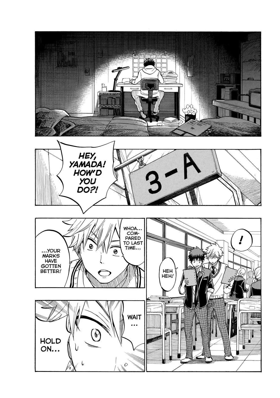 Yamada-kun to 7-nin no Majo Chapter 235 page 11 - Chapter 235: Don't Tell Shiraishi, Okay?