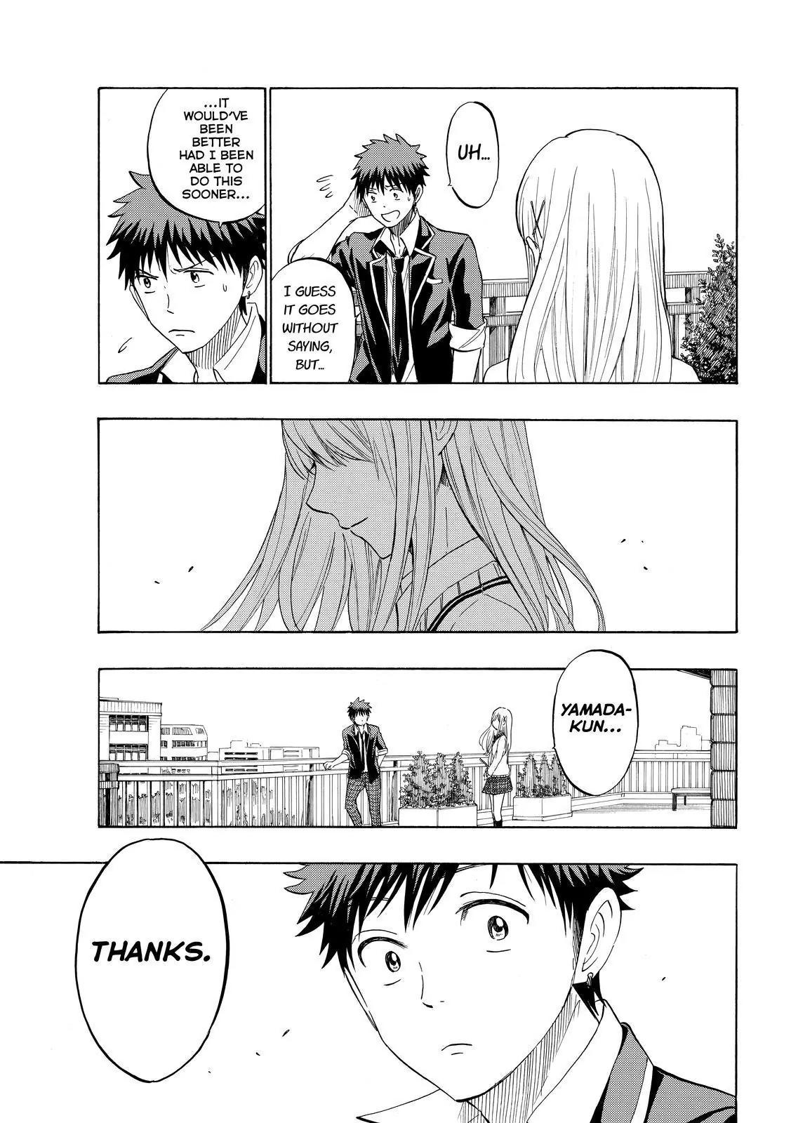 Yamada-kun to 7-nin no Majo Chapter 235 page 15 - Chapter 235: Don't Tell Shiraishi, Okay?