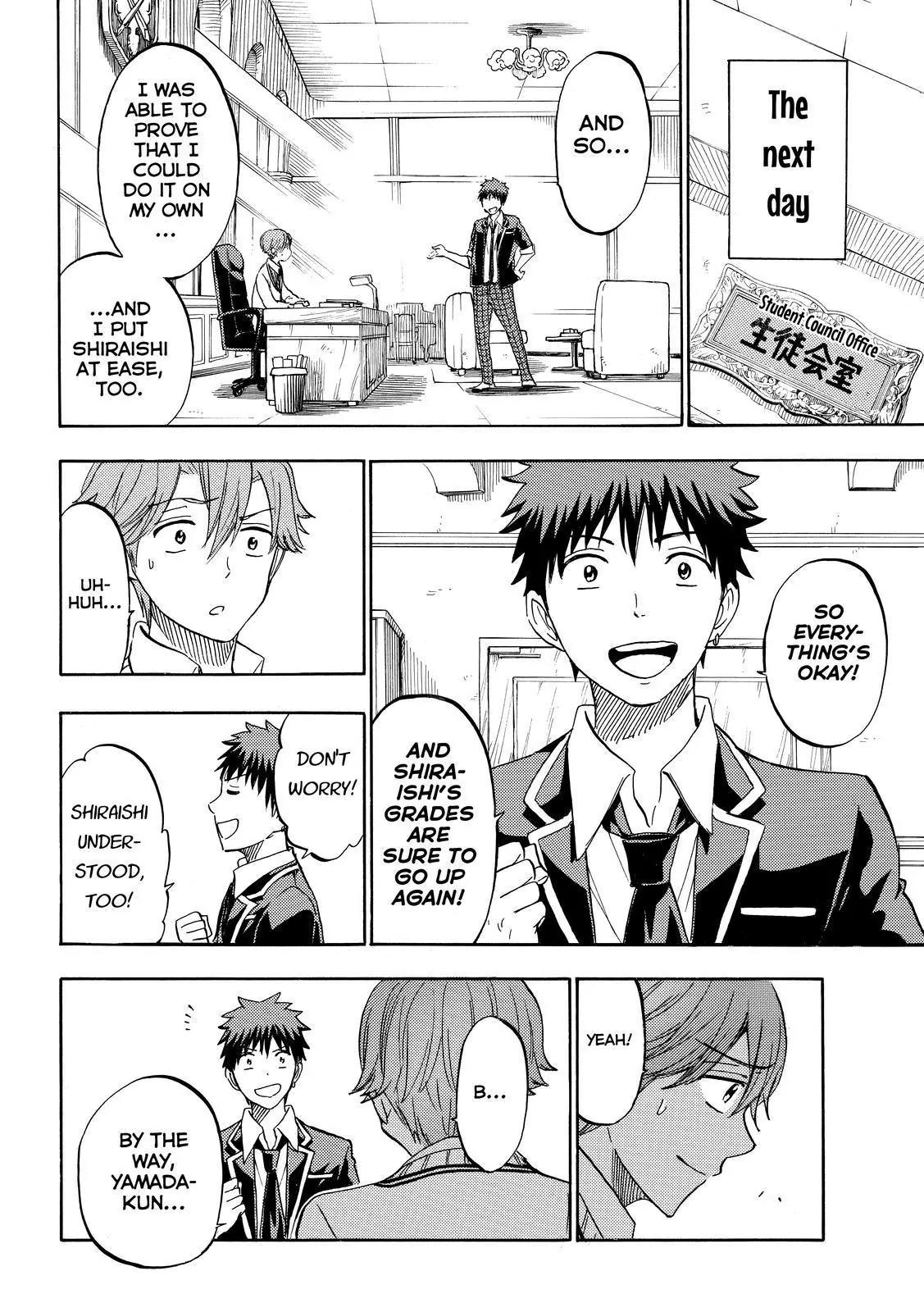 Yamada-kun to 7-nin no Majo Chapter 235 page 18 - Chapter 235: Don't Tell Shiraishi, Okay?
