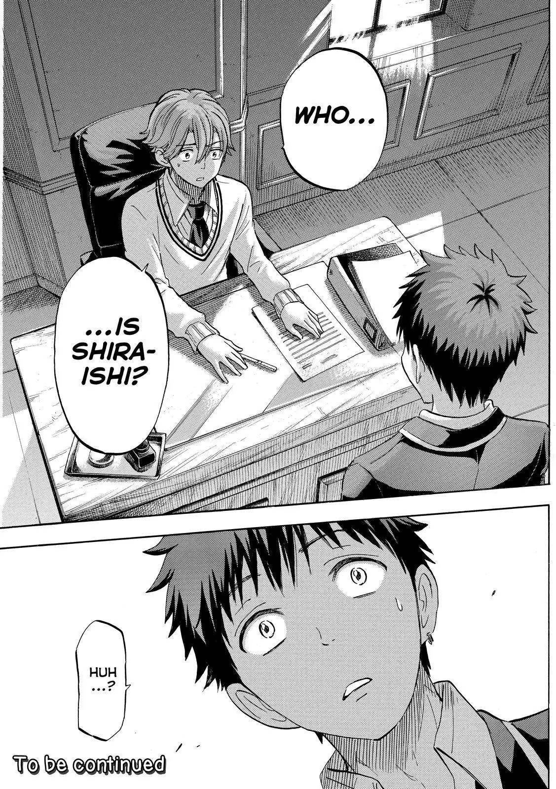 Yamada-kun to 7-nin no Majo Chapter 235 page 19 - Chapter 235: Don't Tell Shiraishi, Okay?