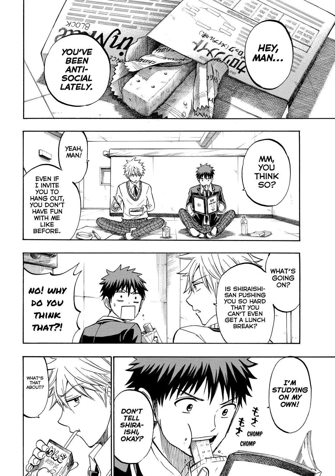 Yamada-kun to 7-nin no Majo Chapter 235 page 8 - Chapter 235: Don't Tell Shiraishi, Okay?