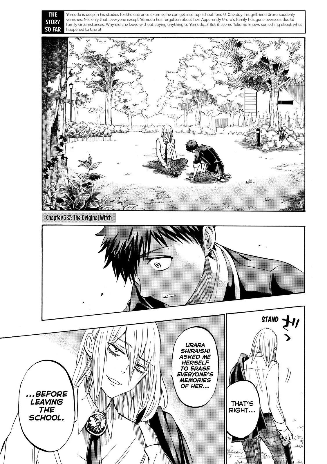 Yamada-kun to 7-nin no Majo Chapter 237 page 1 - Chapter 237
