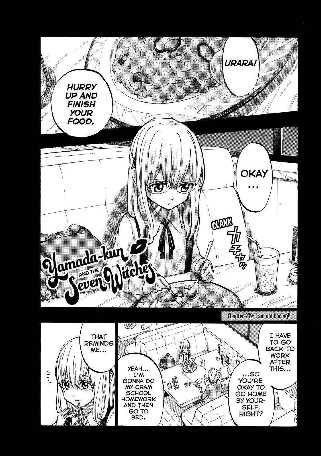 Yamada-kun to 7-nin no Majo Chapter 239 page 2 - Chapter 239: I Am Not Boring!!