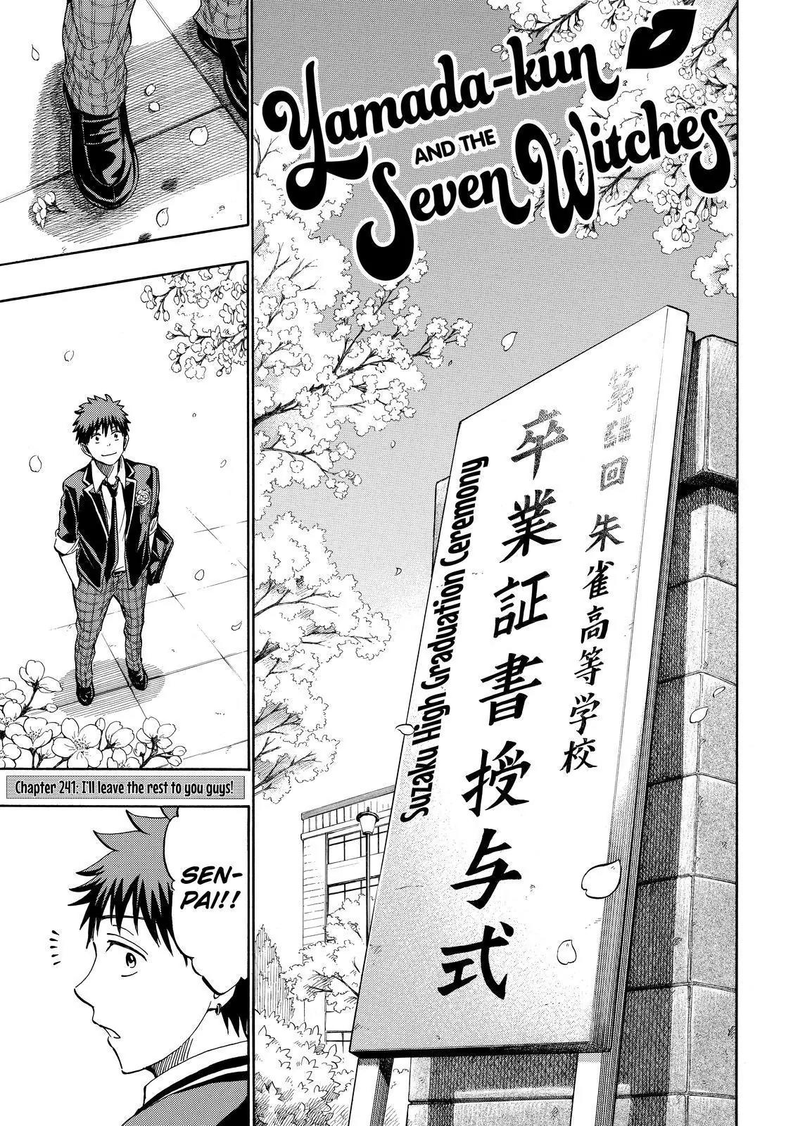 Yamada-kun to 7-nin no Majo Chapter 241 page 1 - Chapter 241