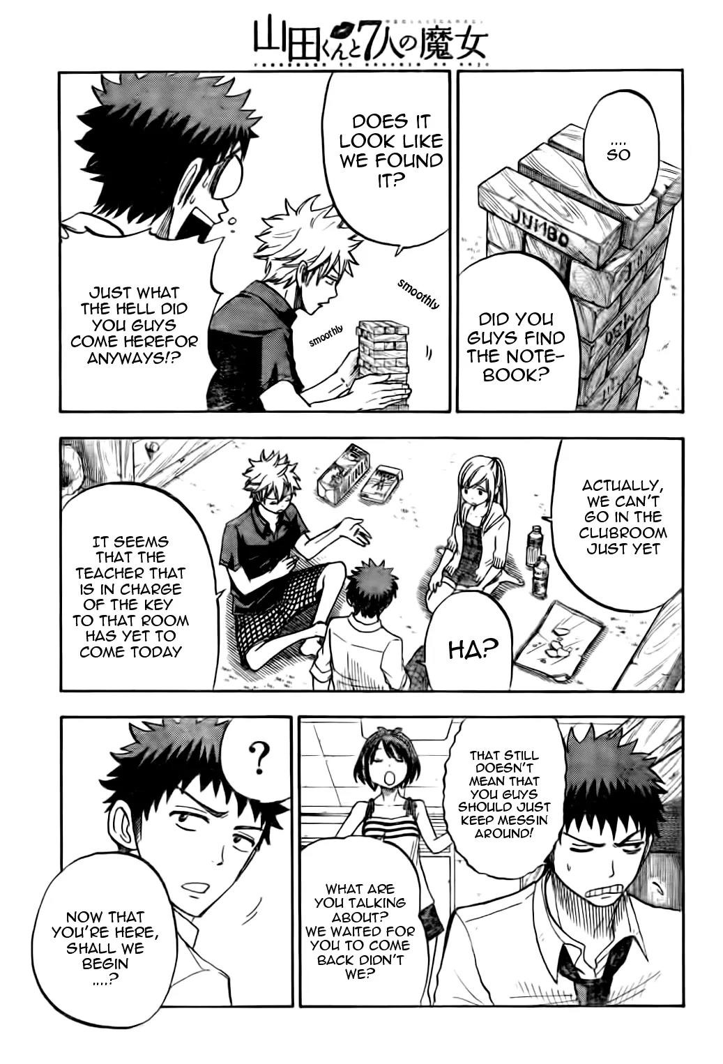 Yamada-kun to 7-nin no Majo Chapter 25 page 15 - Chapter 25 : "mi-n mi-n"