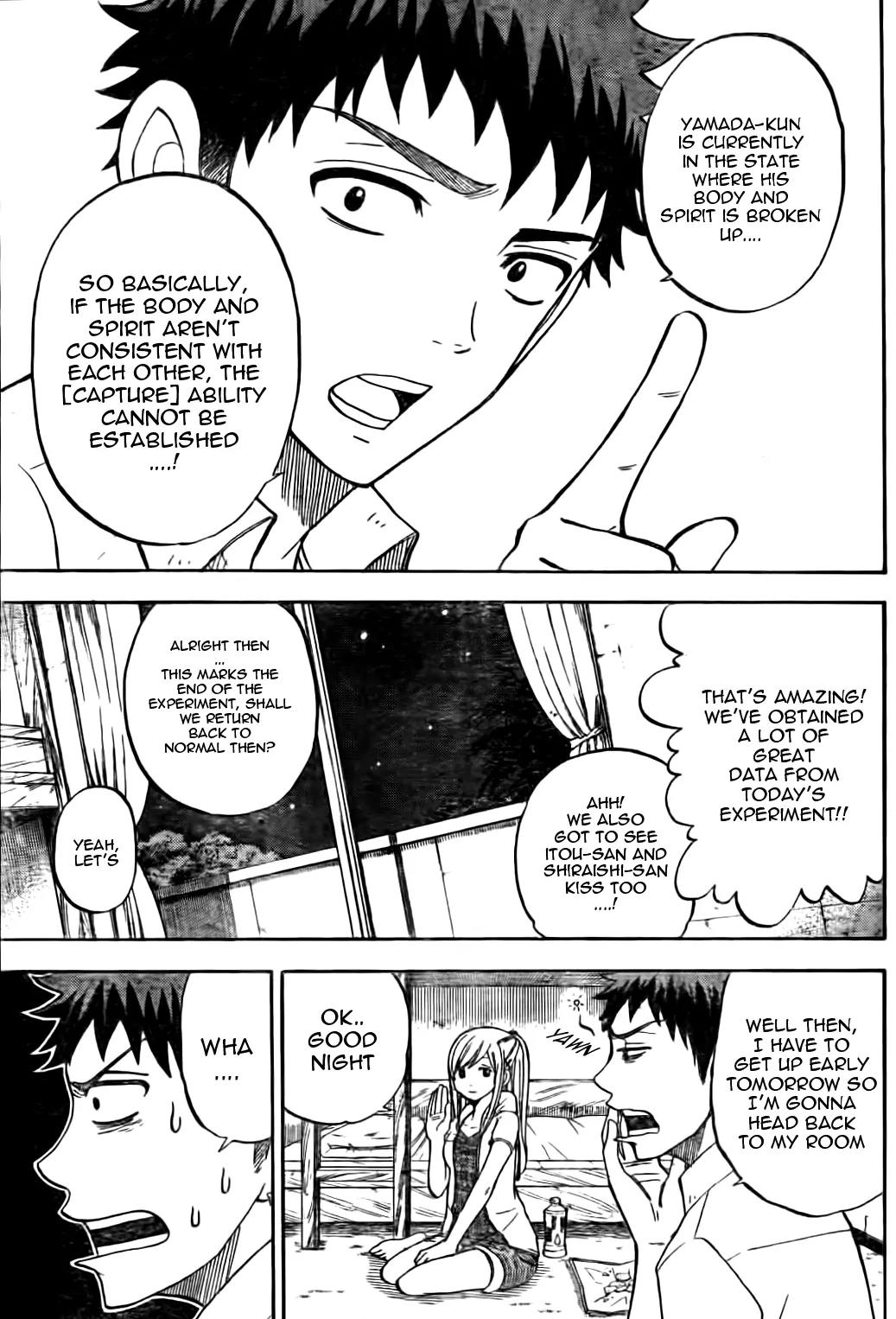Yamada-kun to 7-nin no Majo Chapter 25 page 21 - Chapter 25 : "mi-n mi-n"
