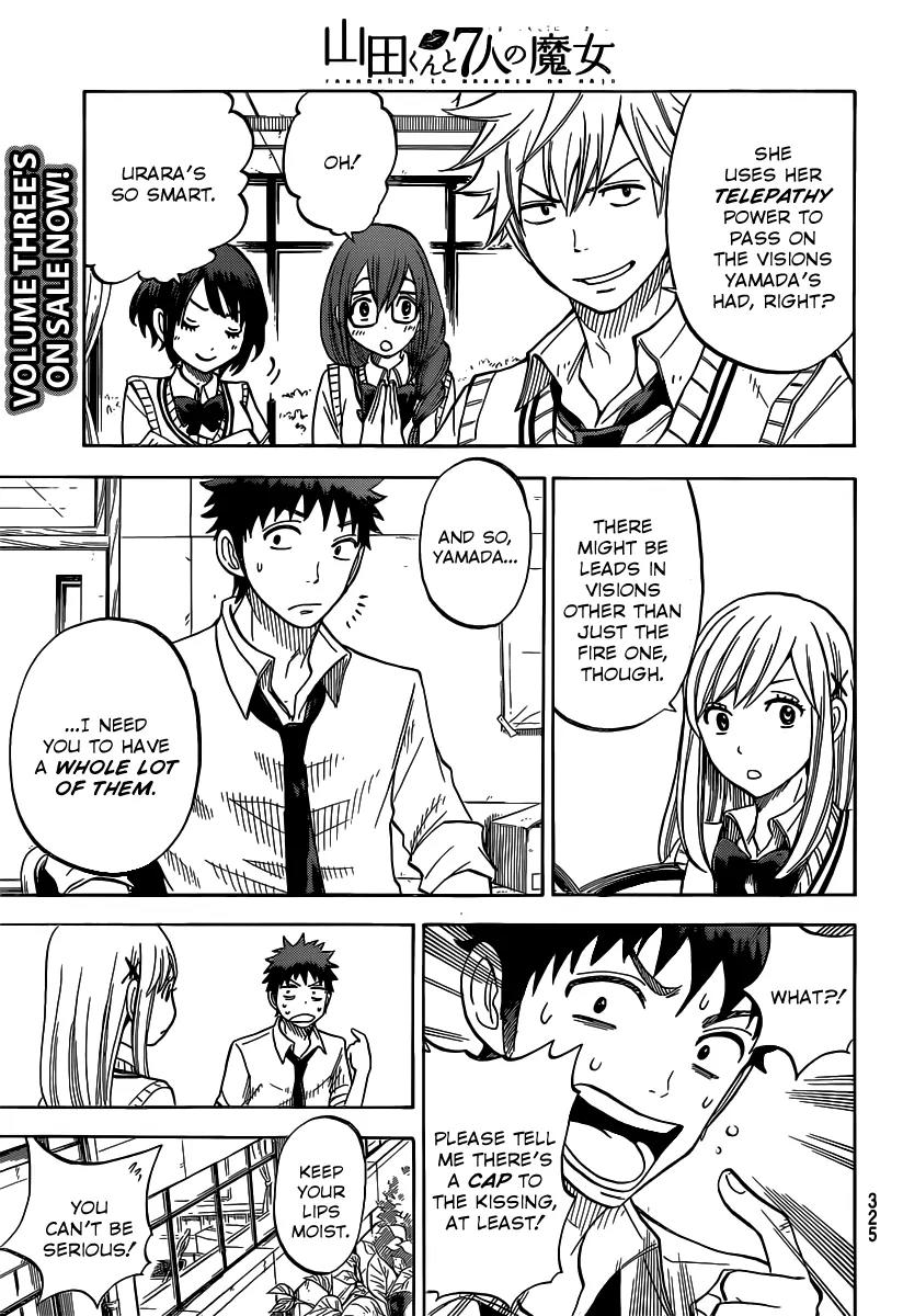 Yamada-kun to 7-nin no Majo Chapter 36 page 14 - Chapter 36: You Get A Woody Too?