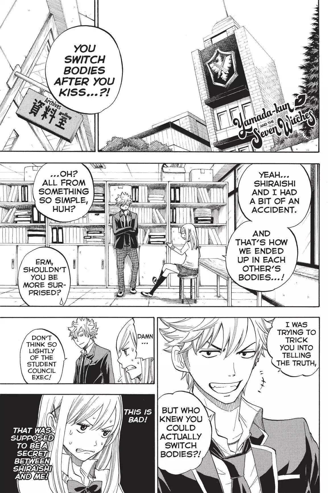 Yamada-kun to 7-nin no Majo Chapter 4 page 1 - Chapter 4 : Dude, E-CUPS!