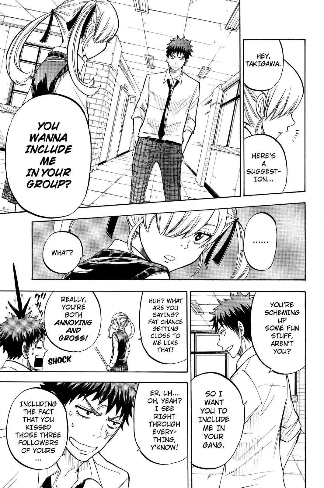 Yamada-kun to 7-nin no Majo Chapter 44 page 7 - Chapter 44 : Fuck Off,Stalker.