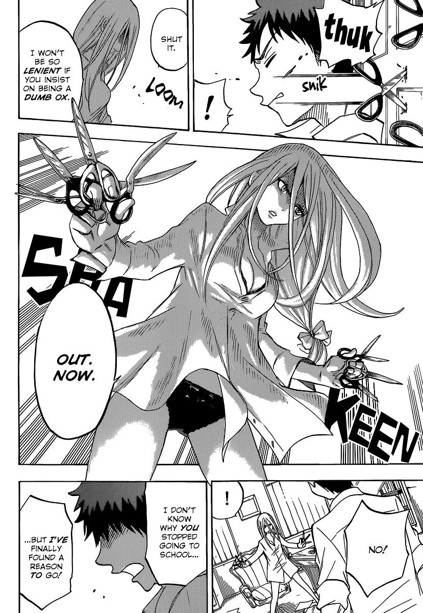 Yamada-kun to 7-nin no Majo Chapter 58 page 13 - Chapter 58 : You want somthing to eat too?