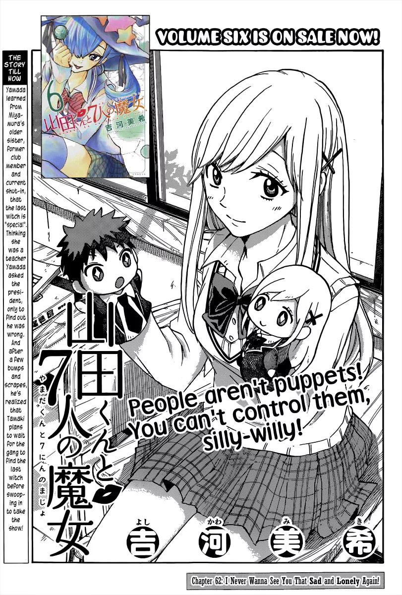 Yamada-kun to 7-nin no Majo Chapter 62 page 1 - Chapter 62 : I Never Wanna See You That Sad and Lonely Again!