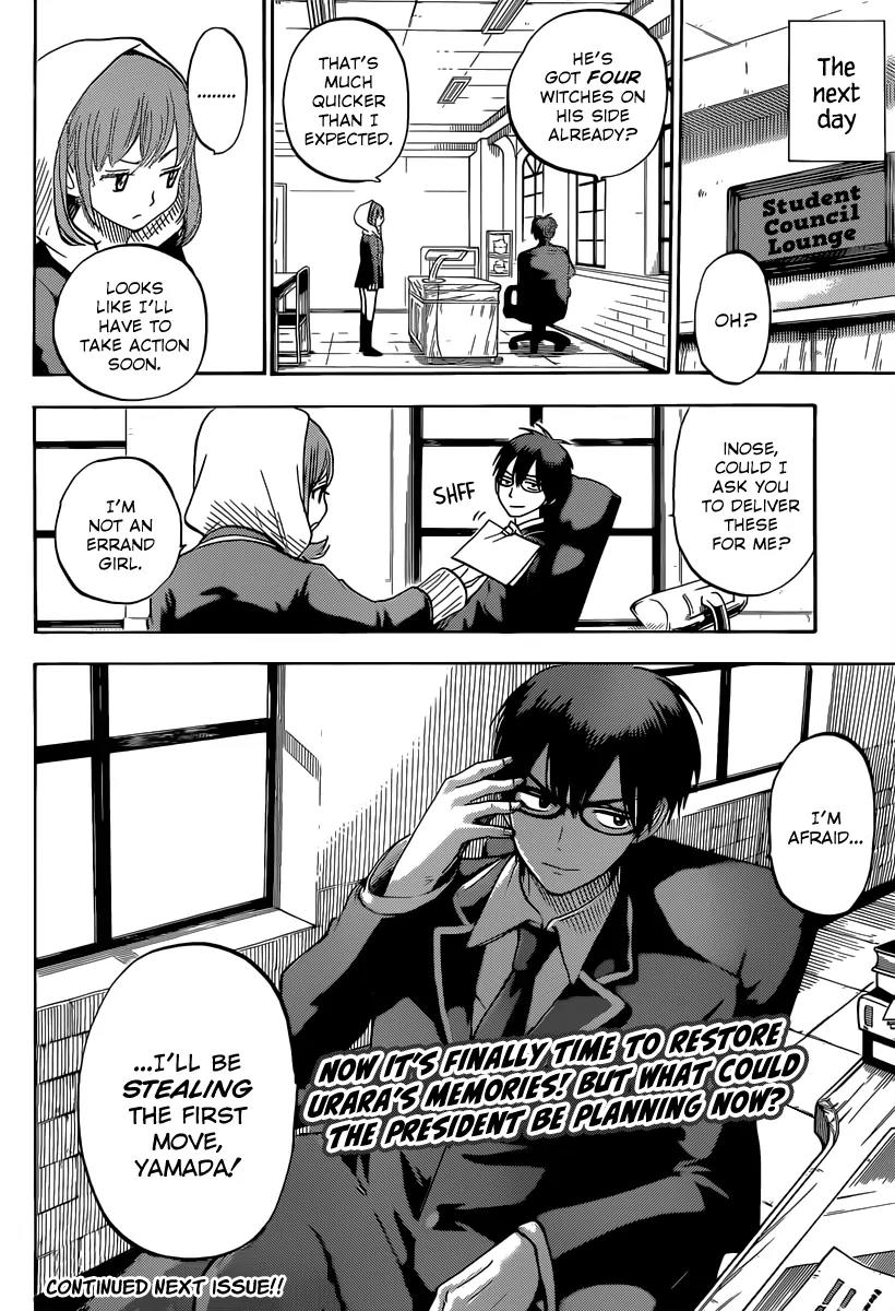 Yamada-kun to 7-nin no Majo Chapter 79 page 21 - Chapter 79: I'm Just As Hot As Miyamura!