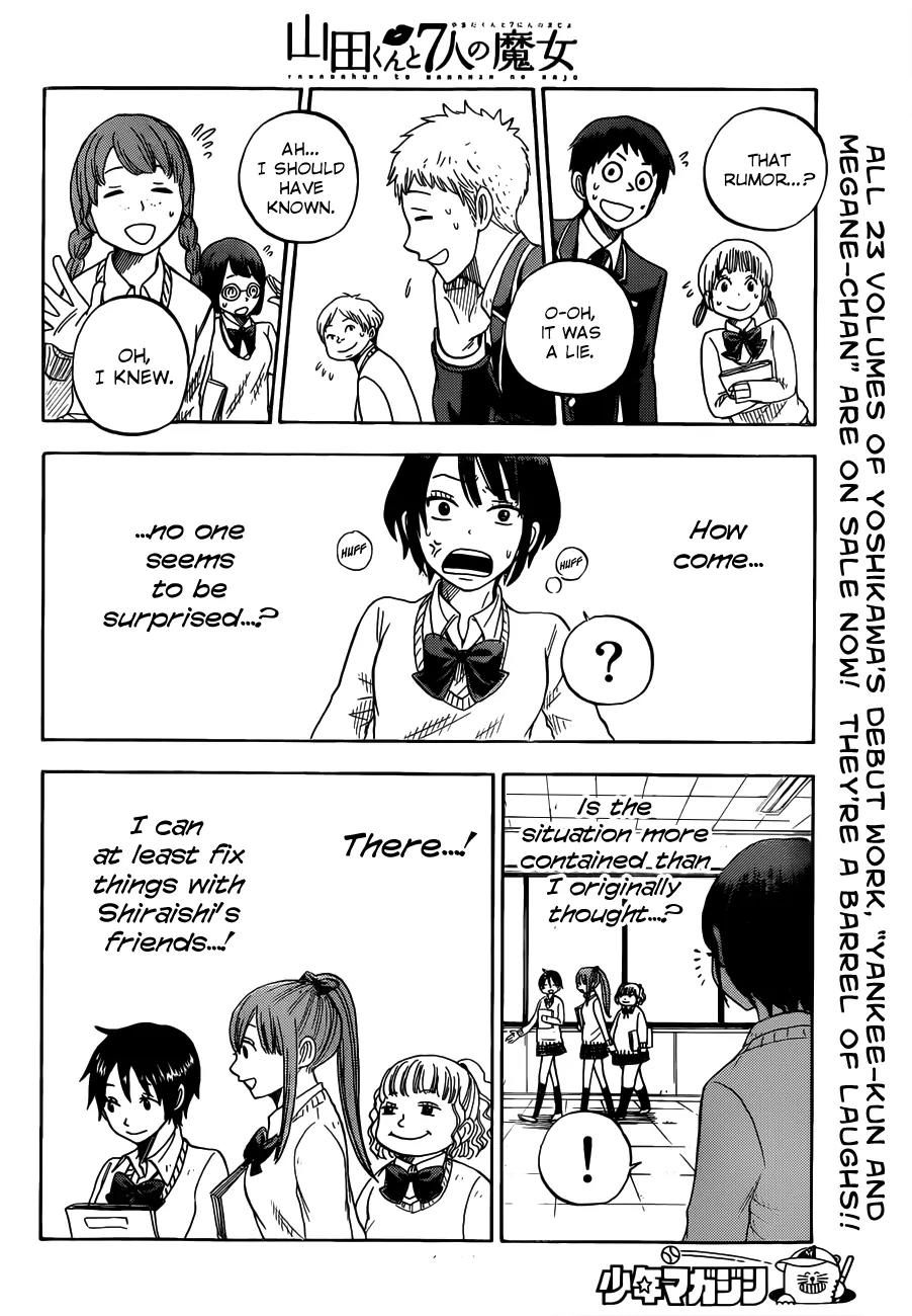 Yamada-kun to 7-nin no Majo Chapter 8 page 15 - Chapter 8: Not My Shiraishi...
