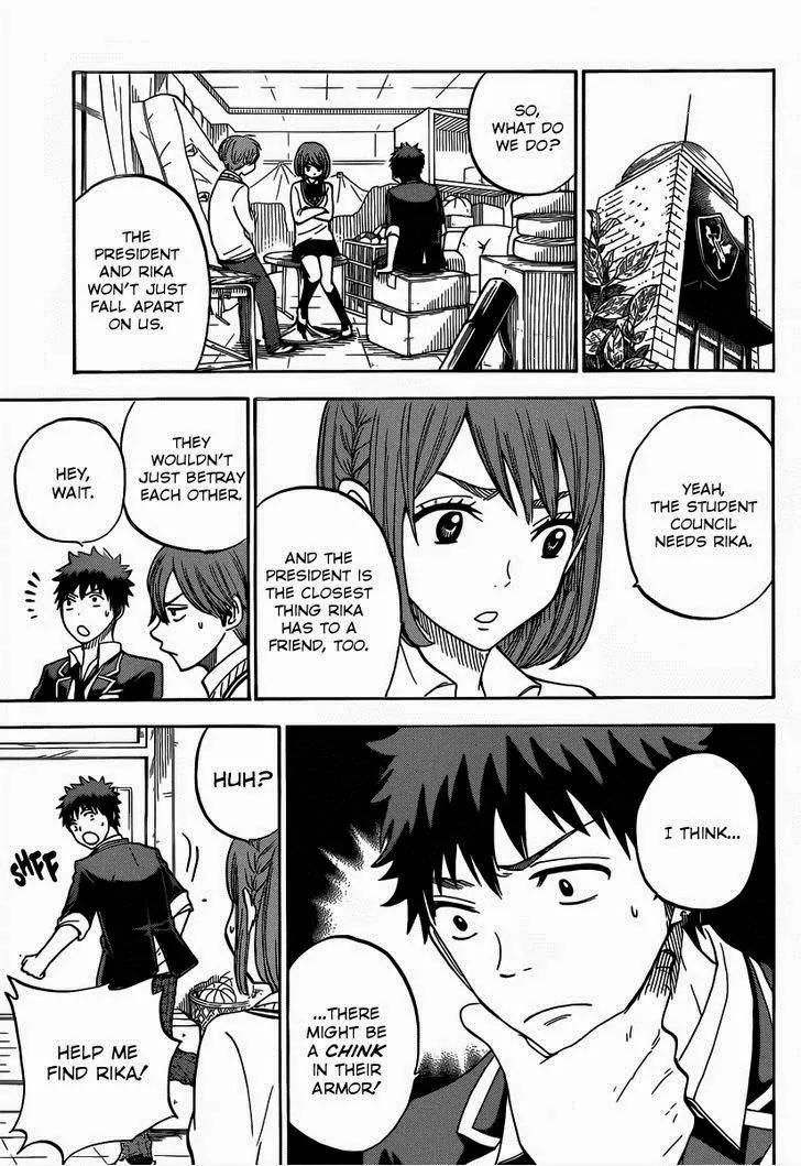 Yamada-kun to 7-nin no Majo Chapter 82 page 12 - Chapter 82: Cuz Science, Like, Totally Has My Name Written All Over It, Don't You Think?